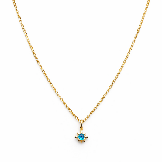 Morning star - collier