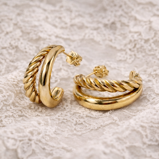 Mary - boucles d'oreilles