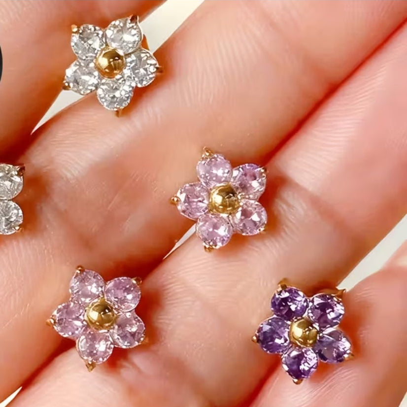 Sakura - boucles d'oreilles