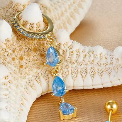 Forget me not - boucles d'oreilles