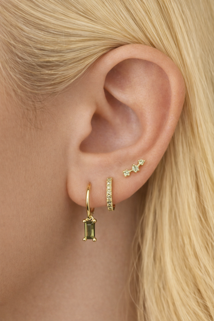 Olive grove poetry - boucles d'oreilles