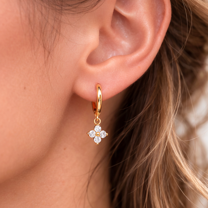 Clover - boucles d'oreilles