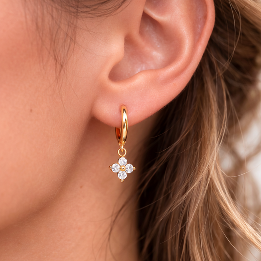 Clover - boucles d'oreilles