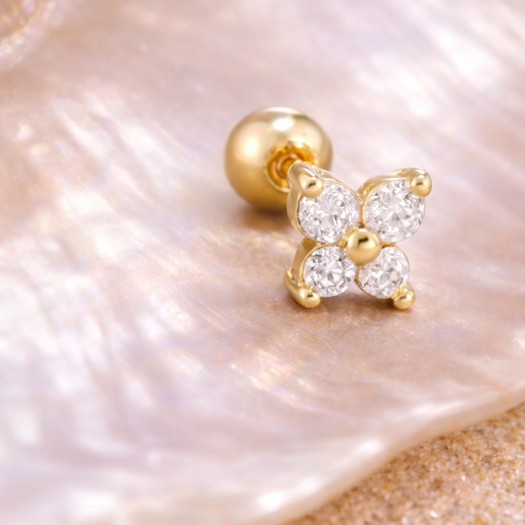 Daisy - piercing d'oreille