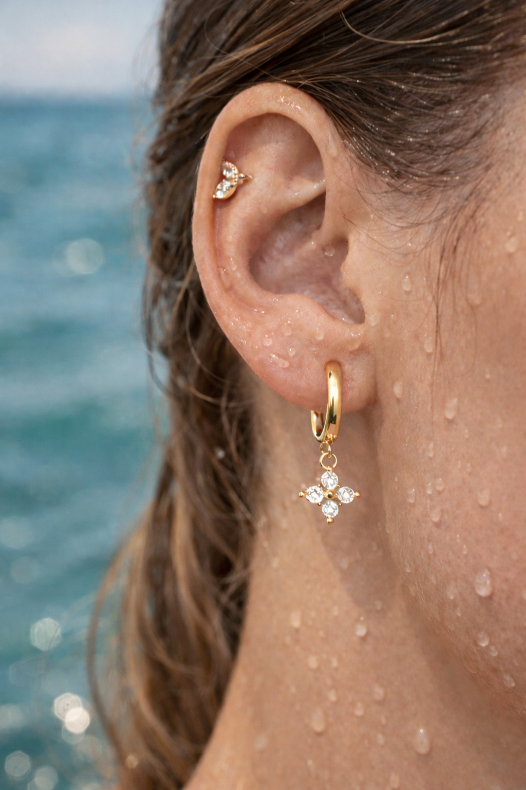 Clover - boucles d'oreilles