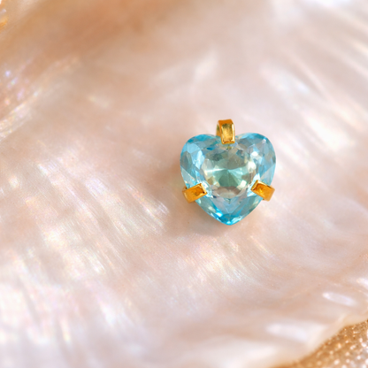 Ocean heart - piercing d'oreille