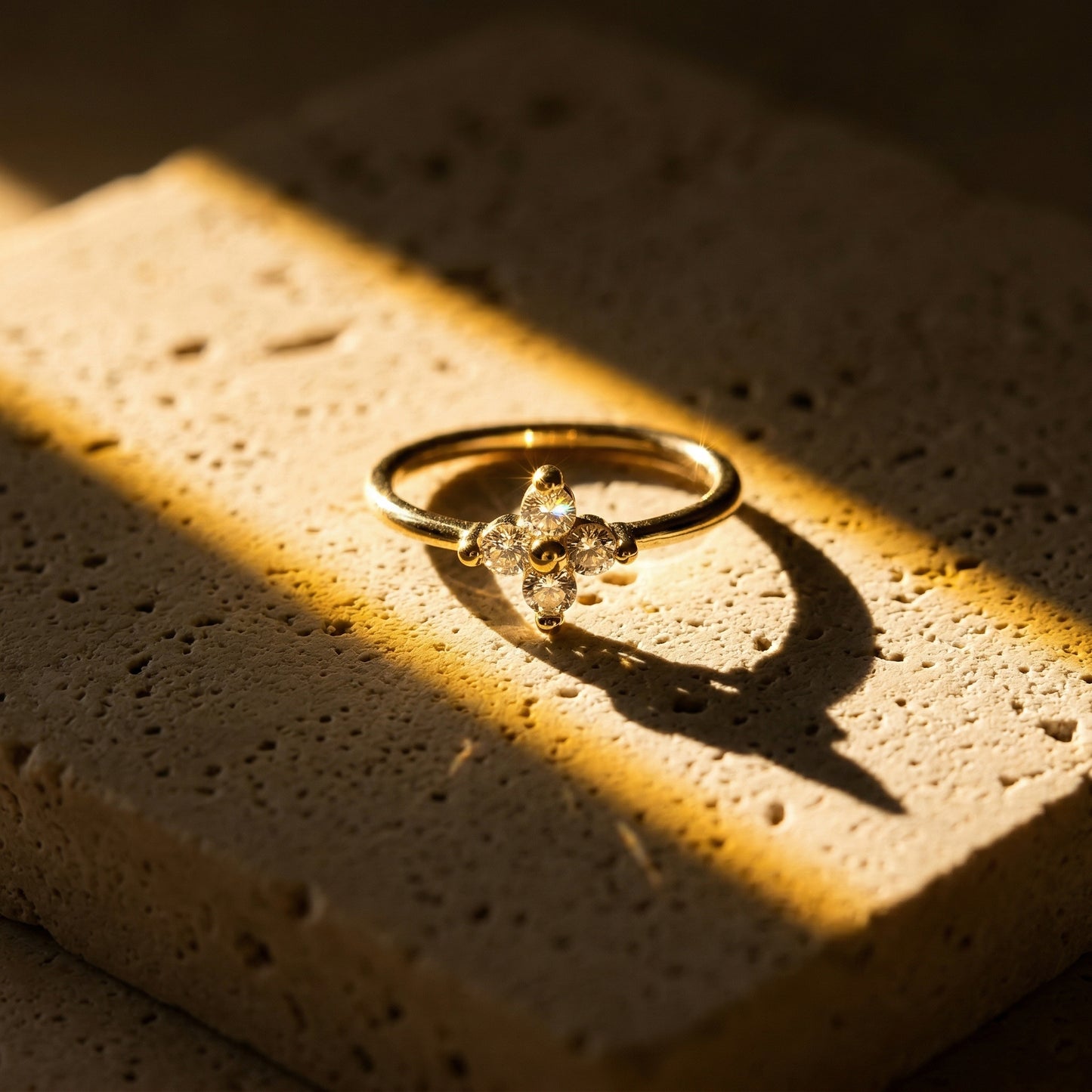Flor de sal - bague