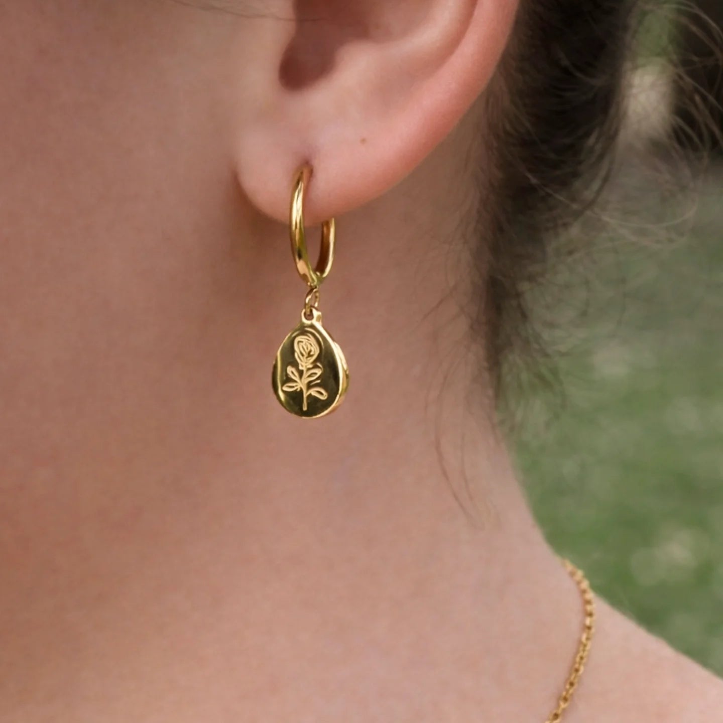 Scarlett - boucles d'oreilles