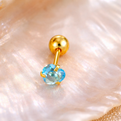 Ocean heart - piercing d'oreille