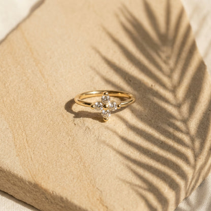 Flor de sal - bague