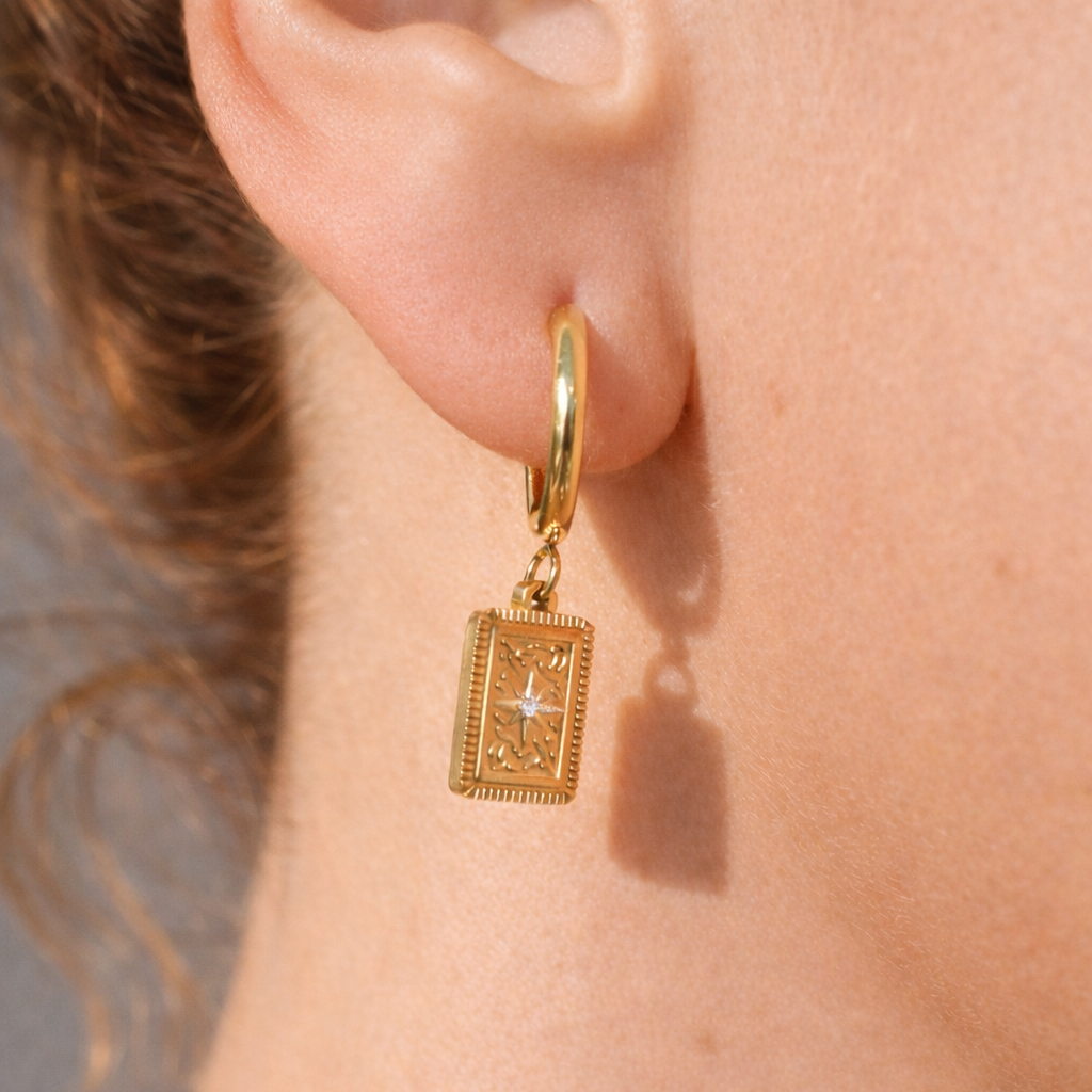 Intuition - boucles d'oreilles