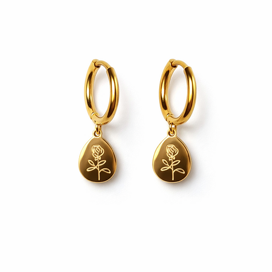 Scarlett - boucles d'oreilles