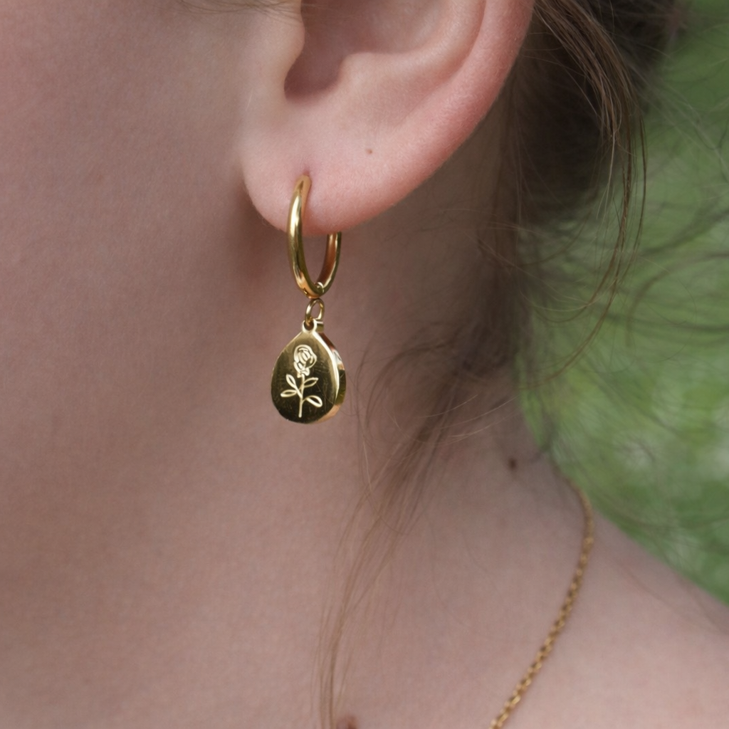 Scarlett - boucles d'oreilles