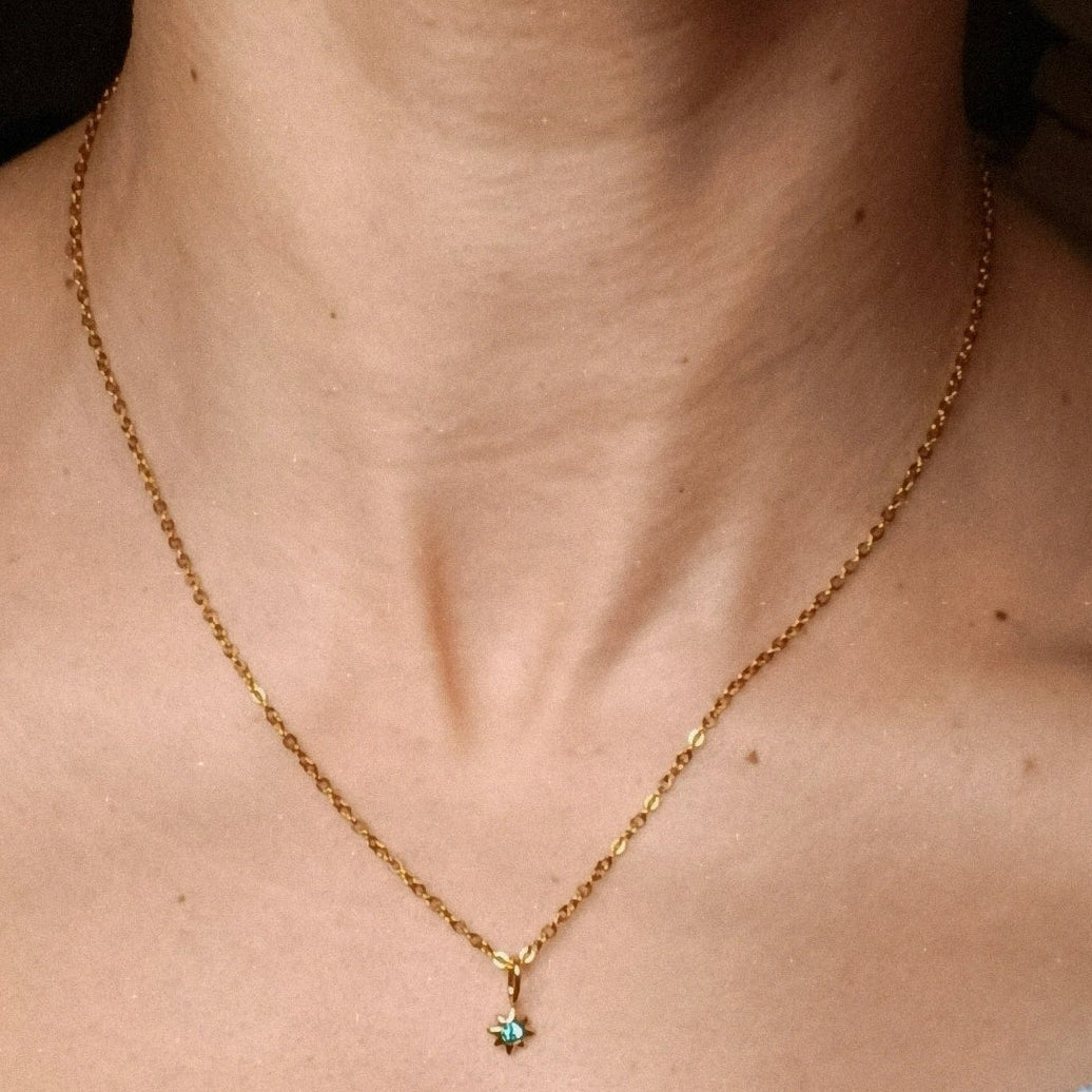 Morning star - collier