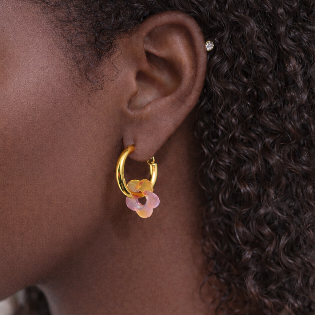 Bird of paradise - boucles d'oreilles