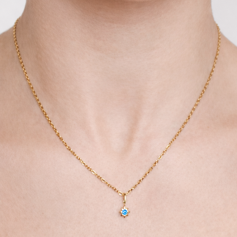 Morning star - collier