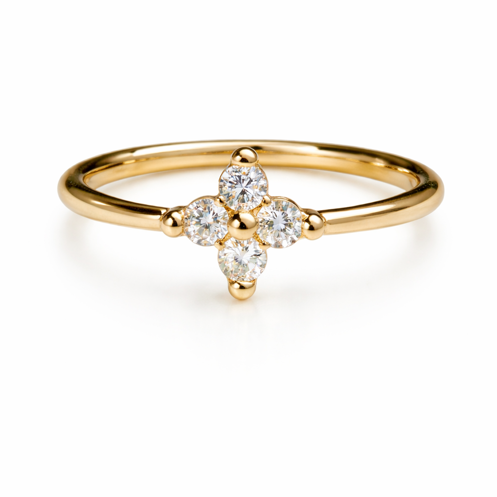 Flor de sal - bague