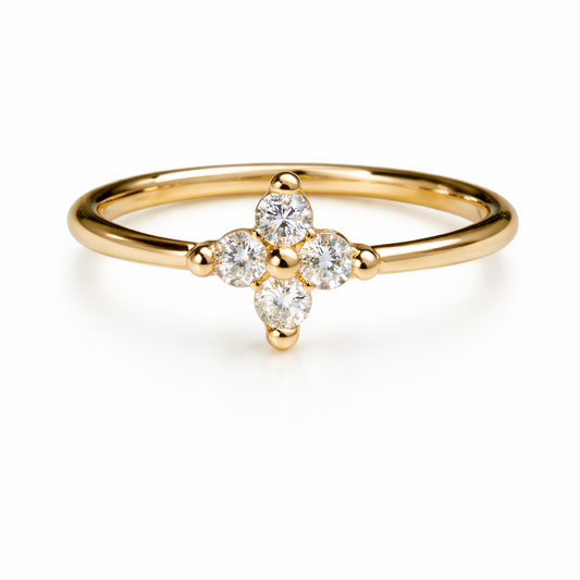 Flor de sal - bague