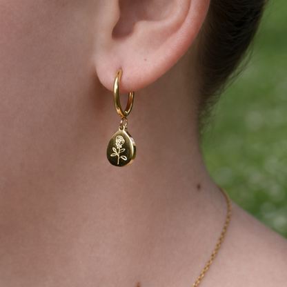 Scarlett - boucles d'oreilles